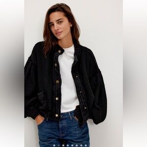 Free People Cute in this Cardi Jacket